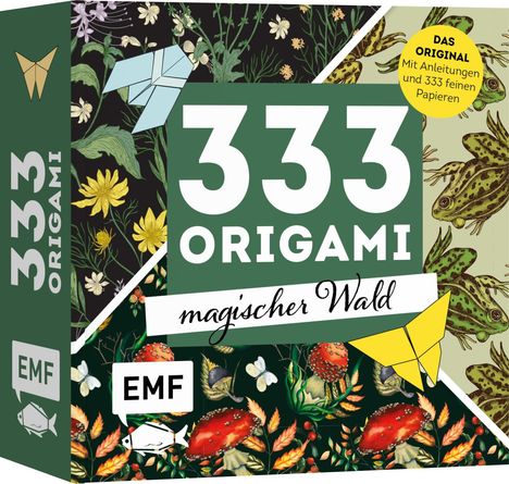 333 Origami - Magischer Wald | Zauberschöne Papiere falten, Buch