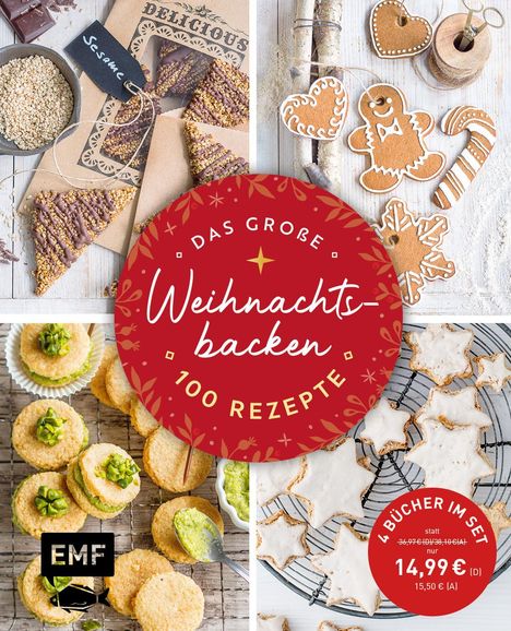 Das große Weihnachtsbacken - 100 Rezepte, Buch