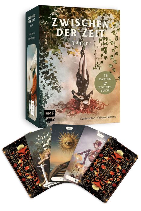 Cecilia Lattari: Tarot-Kartenset: Zwischen der Zeit, Buch