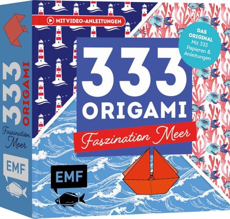 333 Origami - Faszination Meer - Maritime Papiere falten, Buch