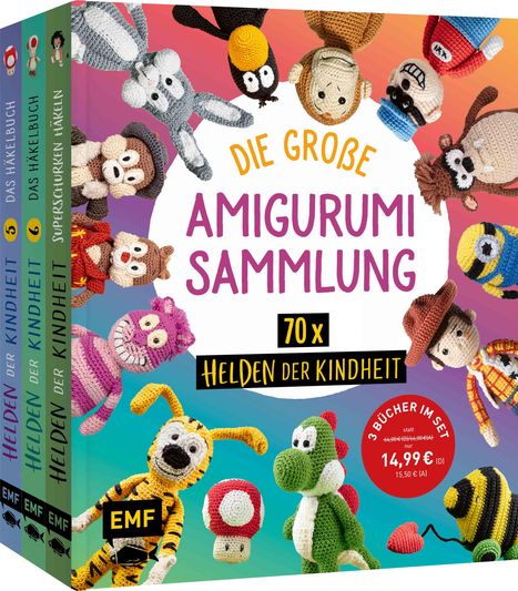 Inga Borges: Helden der Kindheit - Die große Amigurumi-Sammlung für Disney-Fans, Buch