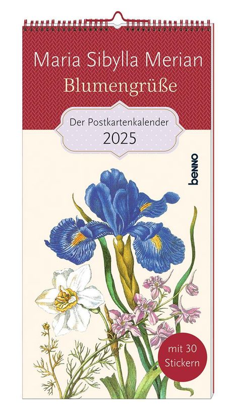 Maria Sibylla Merian - Blumengrüße 2025, Kalender