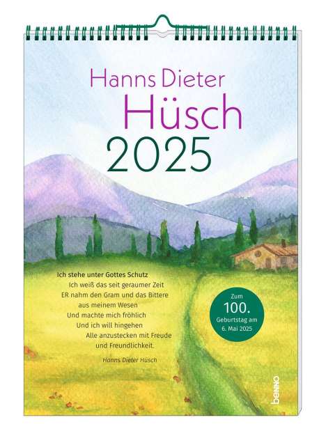 Hanns Dieter Hüsch 2025, Kalender