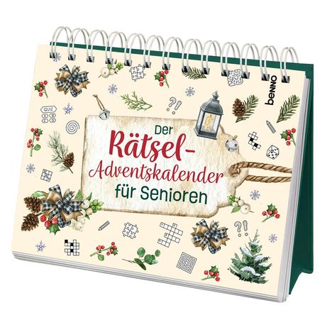 Der Rätsel-Adventskalender für Senioren, Buch