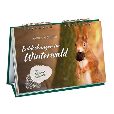 Darius Götsch: Entdeckungen im Winterwald, Buch