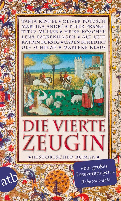 Tanja Kinkel: Die vierte Zeugin, Buch