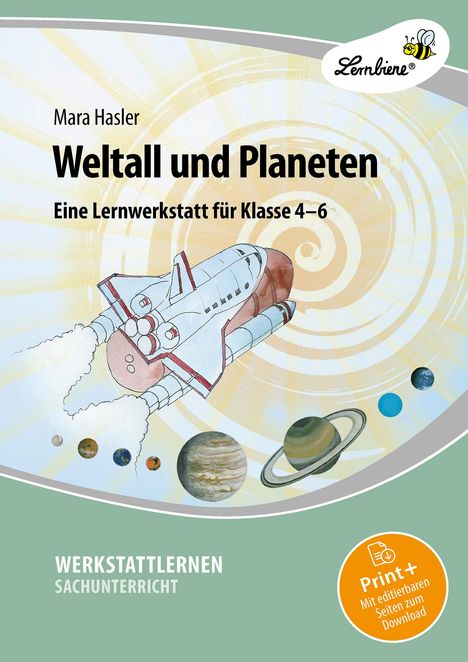 Mara Hasler: Weltall und Planeten, 1 Buch und 1 Diverse