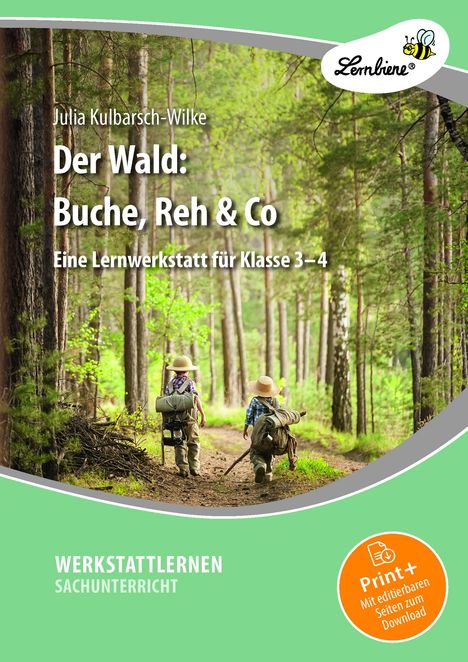 Julia Kulbarsch-Wilke: Der Wald: Buche, Reh &amp; Co, 1 Buch und 1 Diverse
