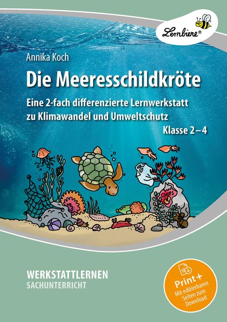 Annika Koch: Die Meeresschildkröte, 1 Buch und 1 Diverse