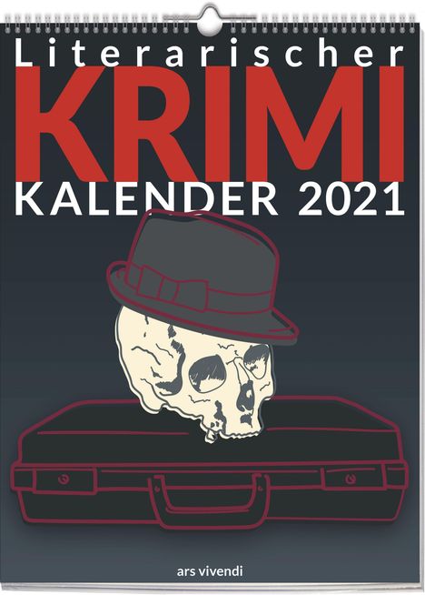 Literarischer Krimi-Kalender 2021, Kalender