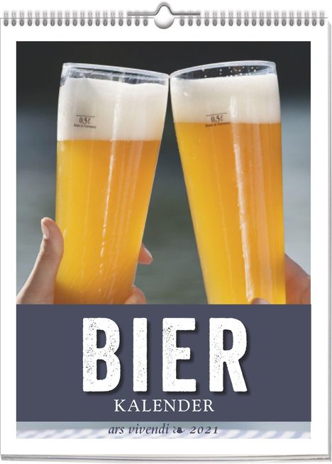 Literarischer Bier-Kalender 2021, Kalender