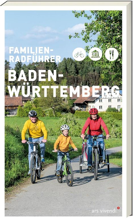 Monika Johna: Familien-Radführer Baden-Württemberg, Buch