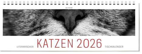 Vivendi Ars: Tischkalender Katzen 2026, Kalender