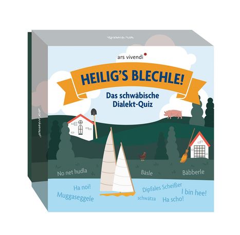 Thomas Schulz: Heiligs Blechle! Schwäbisches Dialekt-Quiz, Spiele