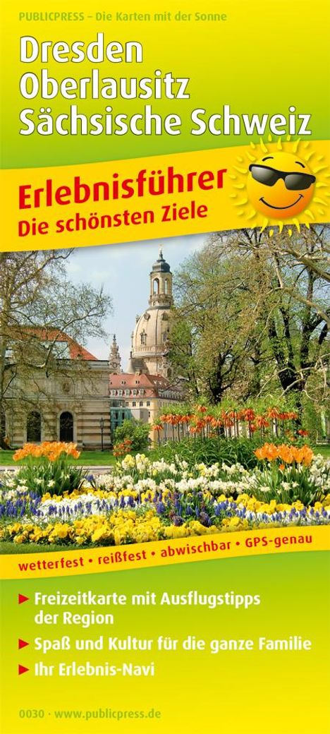 Dresden, Oberlausitz, Sächsische Schweiz 1:180 000, Karten