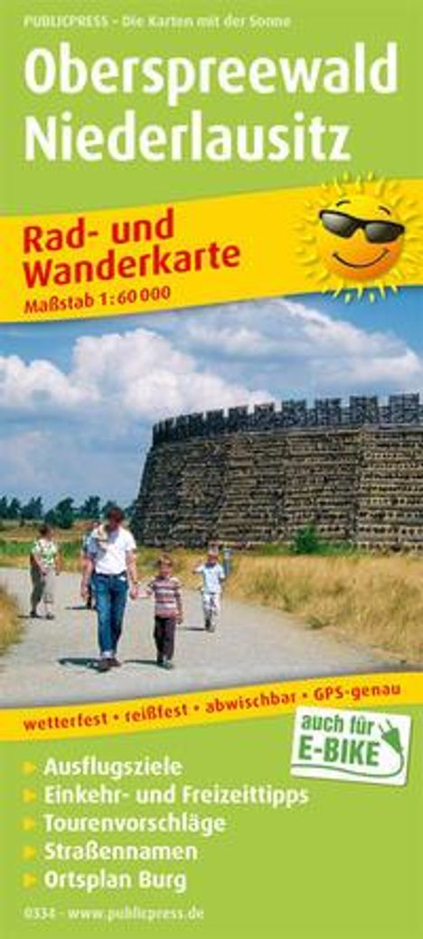 Oberspreewald - Niederlausitz 1:50 000, Karten