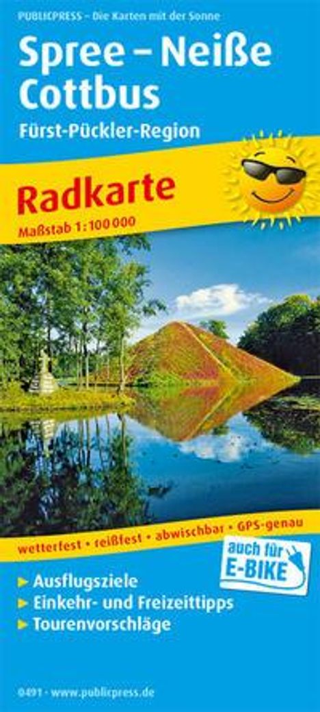 Spree - Neiße - Cottbus, Fürst-Pückler-Region 1:100 000, Karten