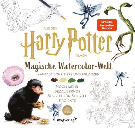 Tugce Audoire: Magische Watercolor-Welt - Fantastische Tiere und Pflanzen, Buch