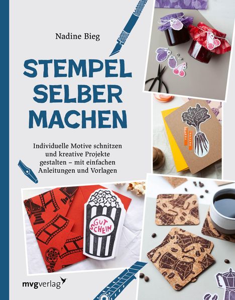 Nadine Bieg: Stempel selber machen, Buch