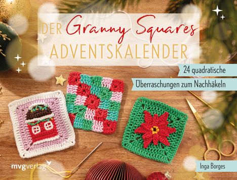 Inga Borges: Der Granny-Squares-Adventskalender, Buch