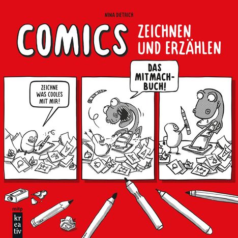 Nina Dietrich: Comics zeichnen und erzählen, Buch