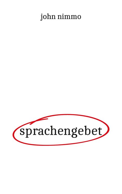 John Nimmo: Sprachengebet, Buch