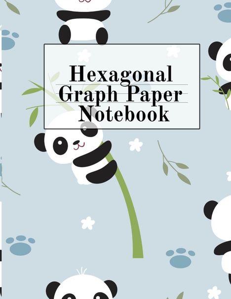 Crafty Hexagon: Hexagonal Graph Paper Notebook, Buch