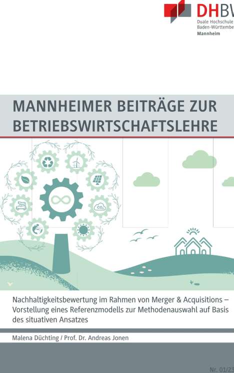 Malena Düchting: Nachhaltigkeitsbewertung im Rahmen von Merger &amp; Acquisitions, Buch