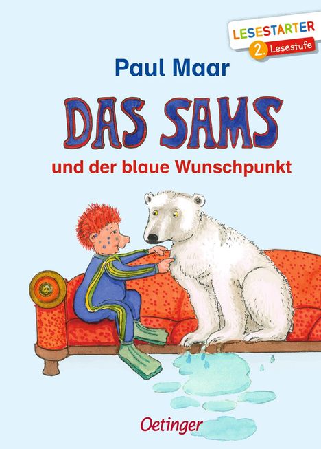 Paul Maar: Das Sams und der blaue Wunschpunkt, Buch