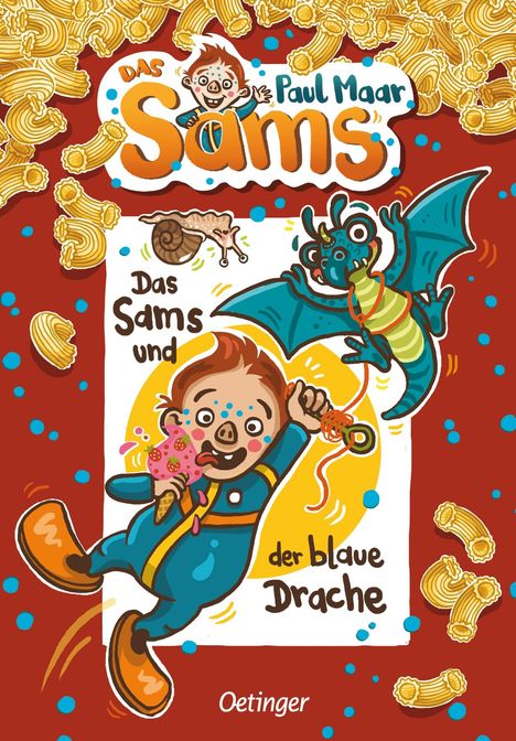 Paul Maar: Das Sams 10. Das Sams und der blaue Drache, Buch