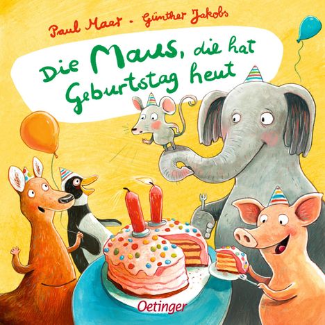 Paul Maar: Die Maus, die hat Geburtstag heut, Buch