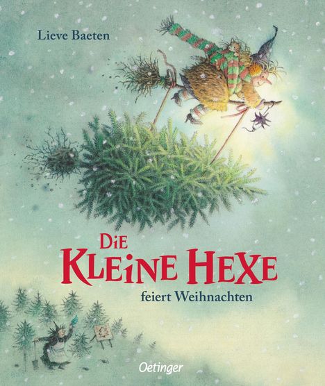 Lieve Baeten: Die kleine Hexe feiert Weihnachten, Buch