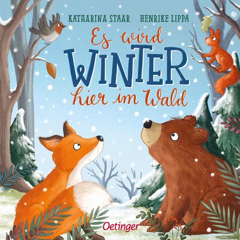 Henrike Lippa-Wagenmann: Es wird Winter hier im Wald, Buch