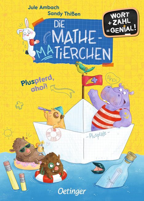 Jule Ambach: Die Mathematierchen. Pluspferd, ahoi!, Buch