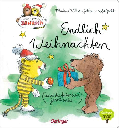 Florian Fickel: Nach einer Figurenwelt von Janosch. Endlich Weihnachten (und die falschen Geschenke), Buch