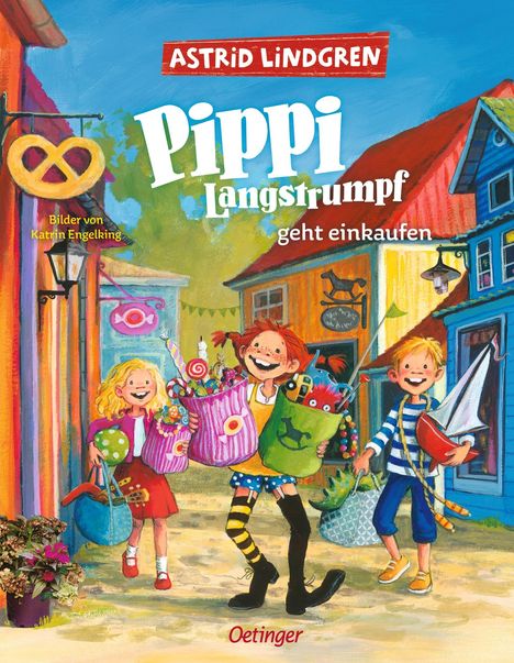 Astrid Lindgren: Pippi Langstrumpf geht einkaufen, Buch