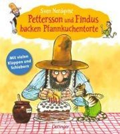 Sven Nordqvist: Pettersson und Findus backen Pfannkuchentorte, Buch