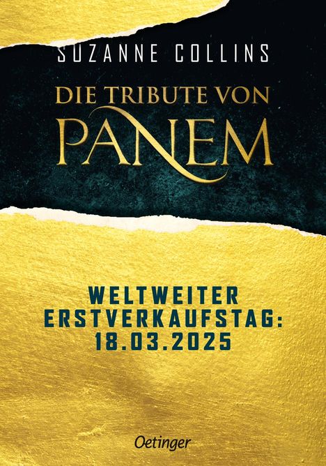 Suzanne Collins: Die Tribute von Panem. Sunrise on the Reaping. Deutsche Ausgabe, Buch