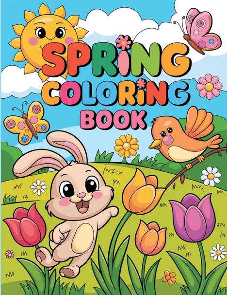 Laura Bidden: Spring Coloring Book for Adults, Buch