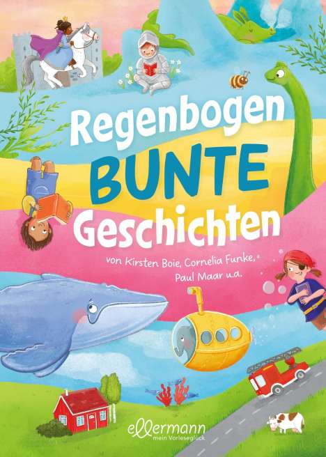 Kirsten Boie: Regenbogenbunte Geschichten, Buch