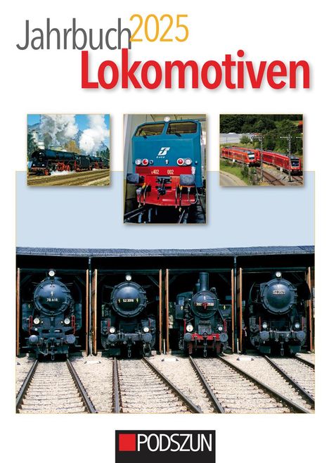 Jahrbuch Lokomotiven 2025, Buch