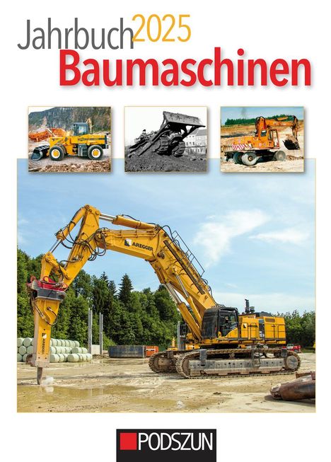 Jahrbuch Baumaschinen 2025, Buch
