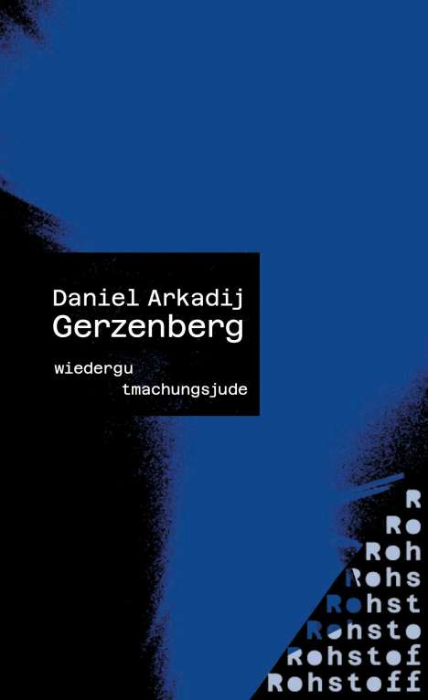 Daniel Gerzenberg: Wiedergutmachungsjude, Buch