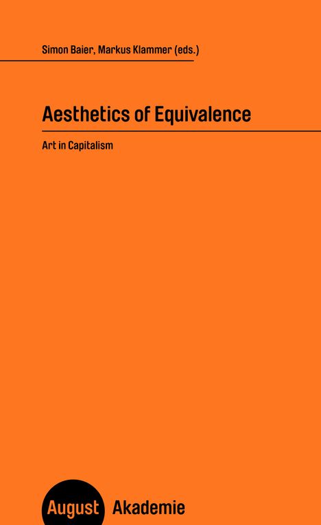 Aesthetics of Equivalence, Buch