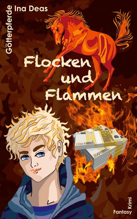 Ina Deas: Flocken und Flammen, Buch