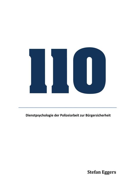 Stefan Eggers: 110, Buch