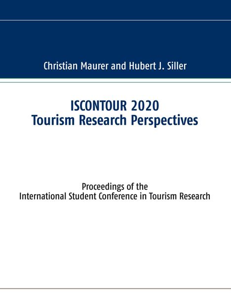 Christian Maurer: ISCONTOUR 2020 Tourism Research Perspectives, Buch
