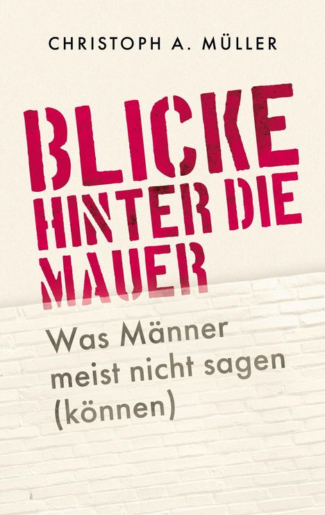 Christoph A. Müller: Blicke hinter die Mauer, Buch