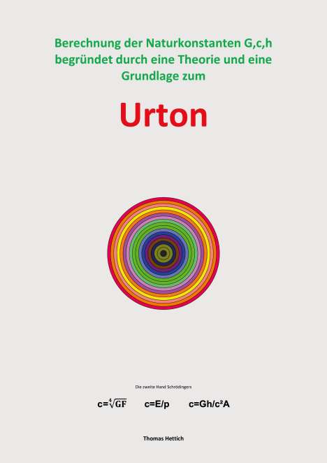 Thomas Hettich: Urton, Buch