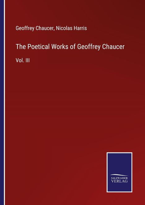 Geoffrey Chaucer: The Poetical Works of Geoffrey Chaucer, Buch